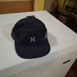 Men's Hurley Running Hat Light Weight Blue Brand New 