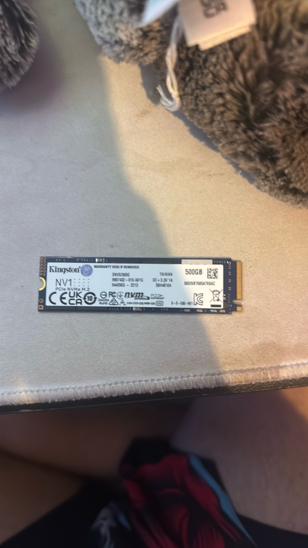 Kingston nv1 500GB M.2 2280 NVMe