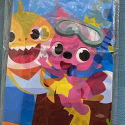 Baby Shark Birthday Party Table Cover 