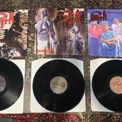 Death Vinyls $20 Each