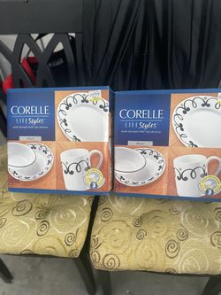 Corelle 16 Piece Dinner Set - 2 Sets Available 