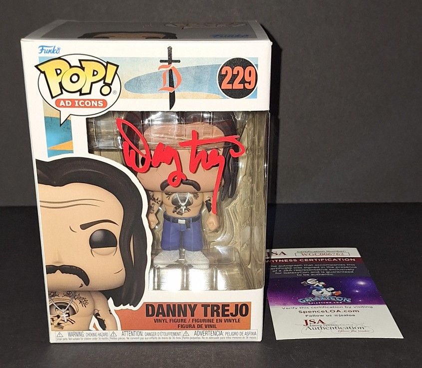 🔥 Danny Trejo Autographed Funko JSA COA 🔥
