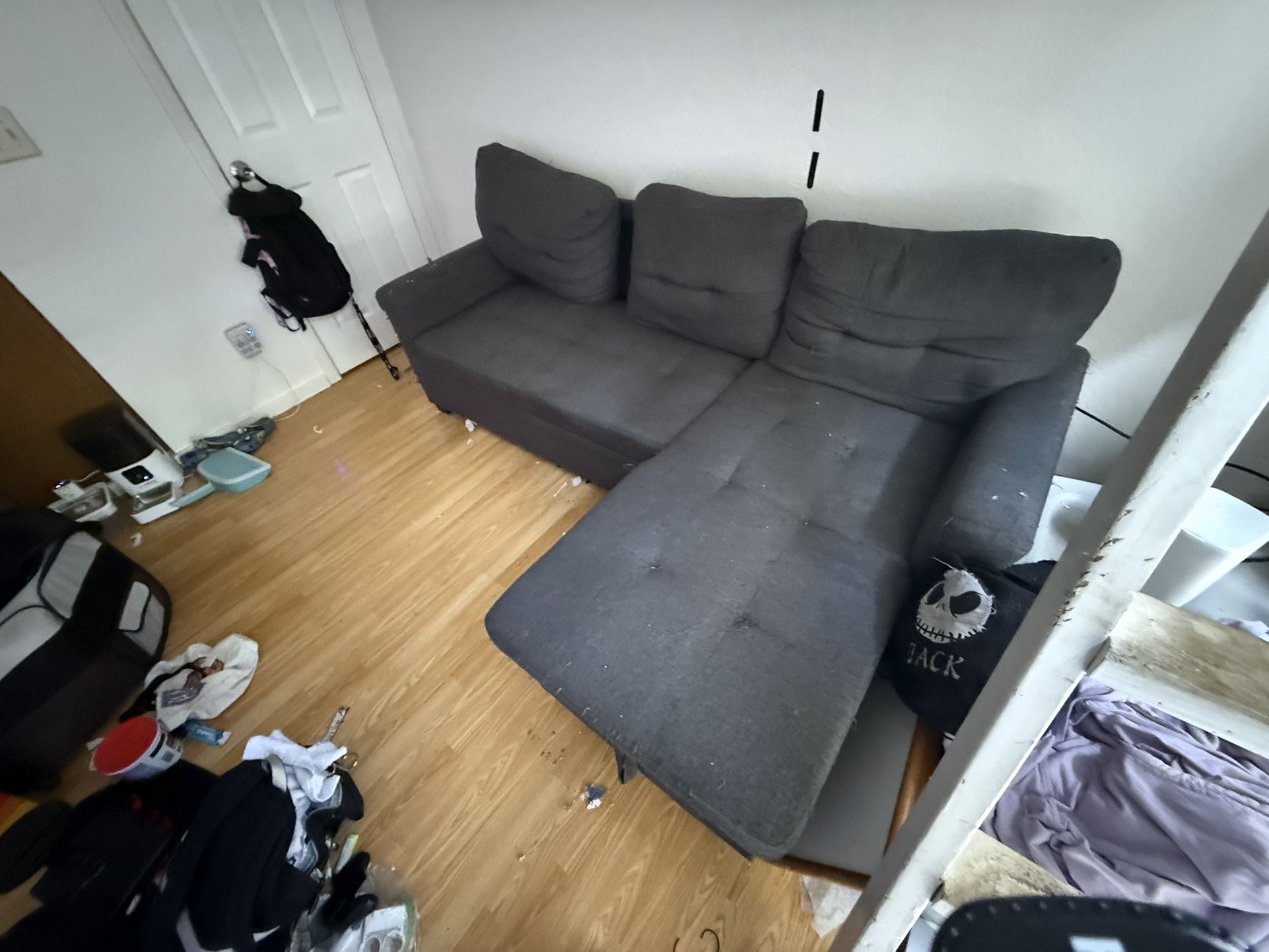FREE Grey Pullout Couch