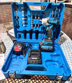 Llave De Impacto 350Nm De Torque Con Accesorios 