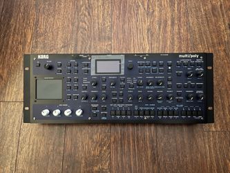 Korg multipoly module synthesizer