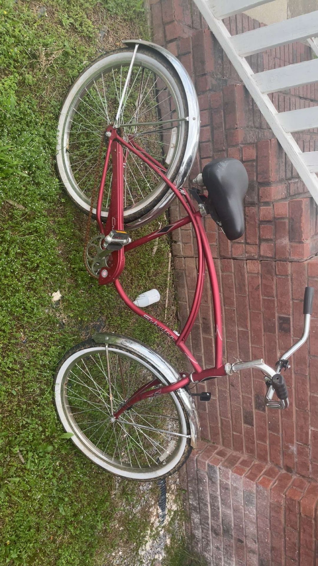 Old School SCHINN Mad In TA.WAN, Large Bike,red