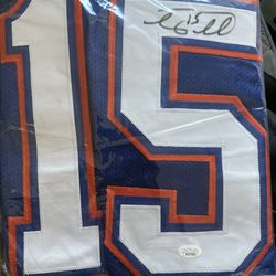 Florida Gator Tim Tebow auto jersey
