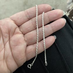 Real 925 Sterling Silver Bracelet