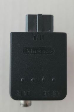 Original Nintendo N64 Or Gamecube RF Modulator Adapter Switch