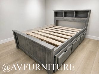 Queen Frame and 3 Drawers