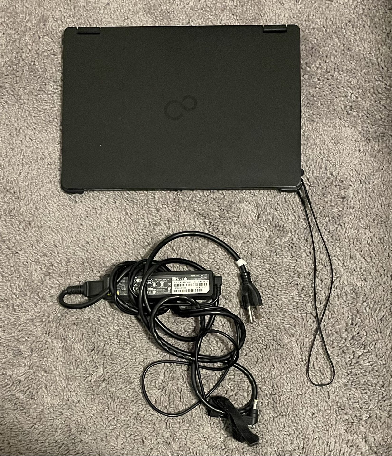 Fujitsu foldable laptop with stylus