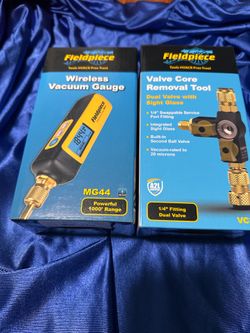 Fieldpiece VC2G Core removal tool and Fieldpiece wireless micron gauge $340.00