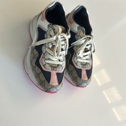 Authentic Gucci Rhyton Sneakers 