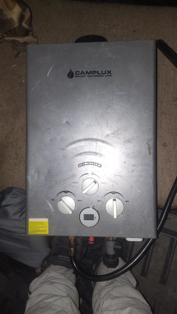 Complux Outdoor Hot Water Heater For Camping