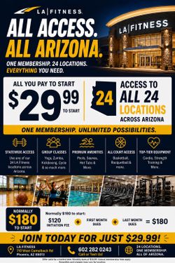 LA FITNESS GYM MEMBERSHIP