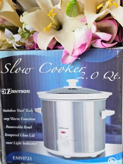 $25 🎀 Emerson 2.0 Qt. slow cooker.