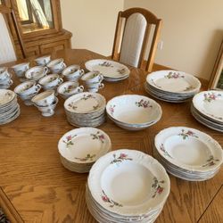 Polish Rose China Set