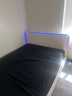 Bed and frame