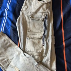 Politics Stacked Jeans