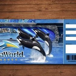 Seaworld Tickets !! Sunday Fun day 