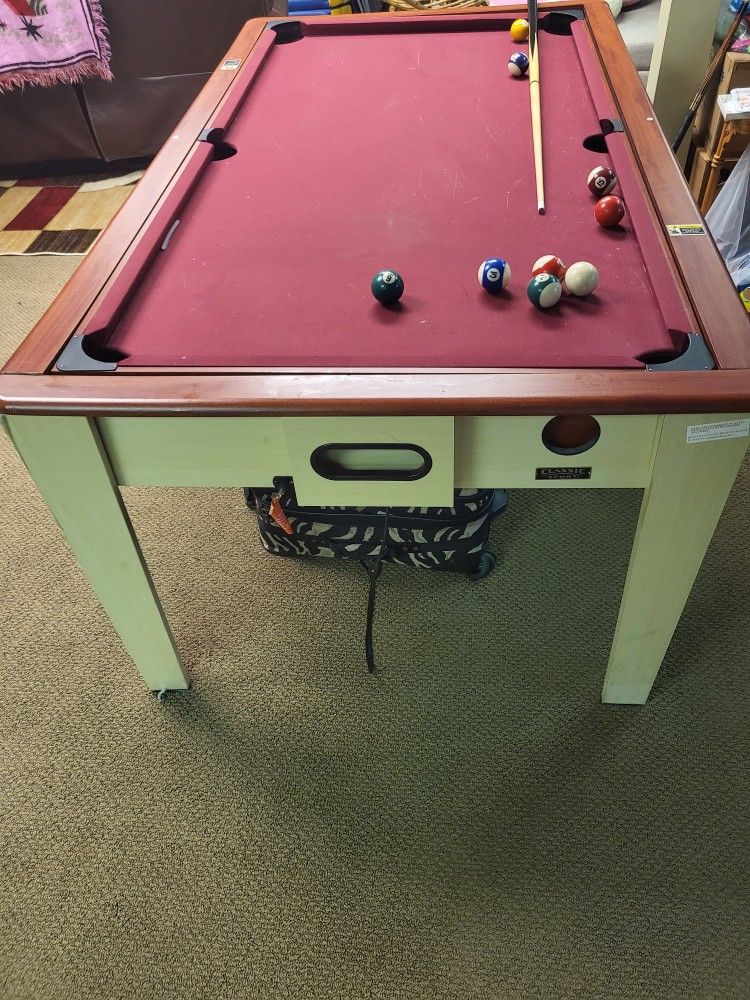 Miniature Pool Table