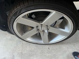 3, 24” rims