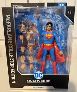 Mcfarlane DC multiverse Christopher Reeve Superman figure