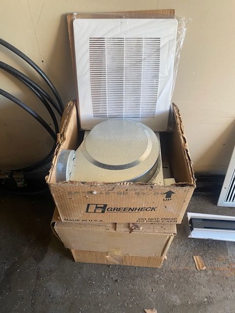 Greenheck Ventilation Fan With Grille