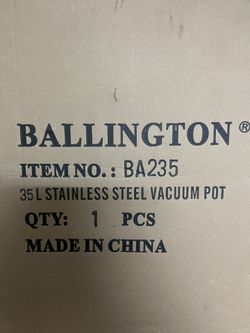Vacuum Pot w Spout