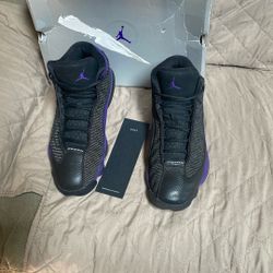 Jordan 13 Court Purple Negotiable 