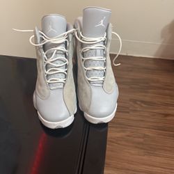 Jordan 13 Retro Wolf Grey Deadly Pink (GS) (9Y)