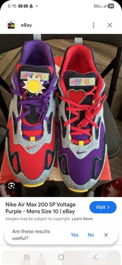 Nike Air Max 200 SP Voltage Purple