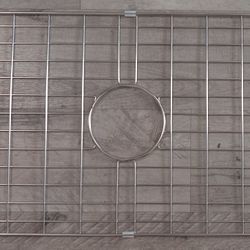 Swiss Madison 28 in. x 15 in. Stainless Steel Kitchen Sink Grid in Black