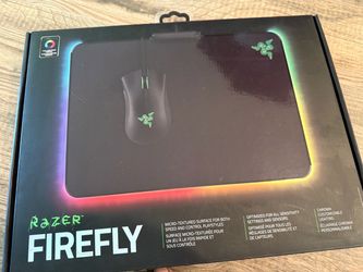Razer Firefly Hard Edition Chroma RGB Gaming Mouse Pad – 1st Gen – RZ02-01350100-R3U1