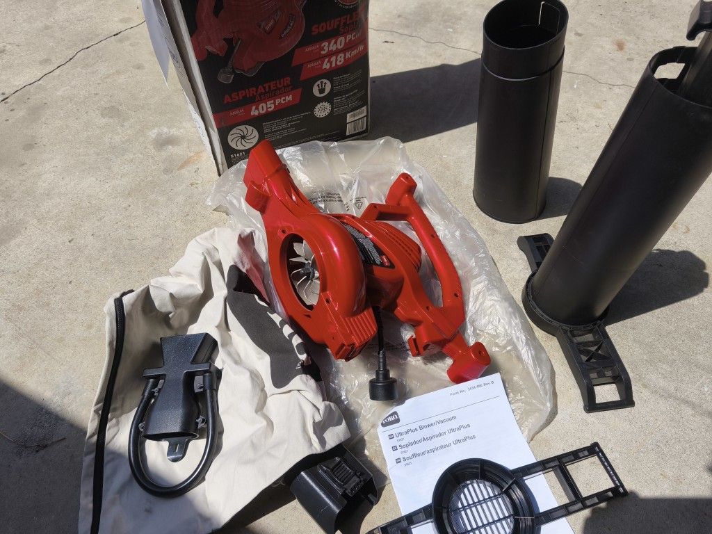 Toro Leaf Vacuum Blower Mulcher