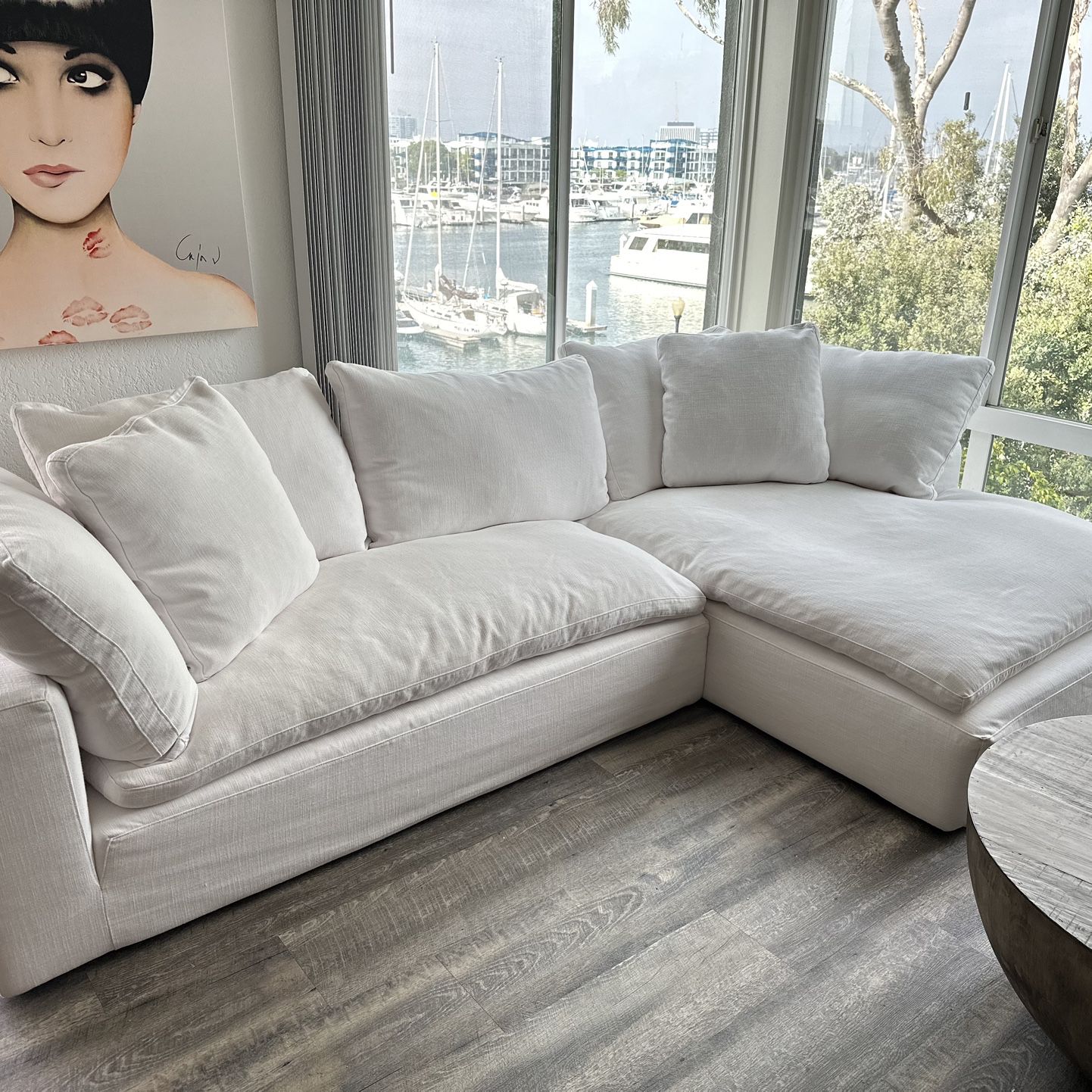 RARE FIND - Gorgeous, Well Maintained Restoration hardware Cloud Couch