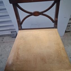 small size/height, 150 year old, French chair