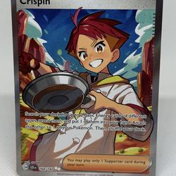 Crispin Pokémon card near mint