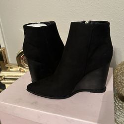 Just Fab Wedged Booties !