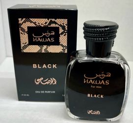 Hawas Black For Him Eau de Parfum 1.0 Fl. Oz./30 Ml.