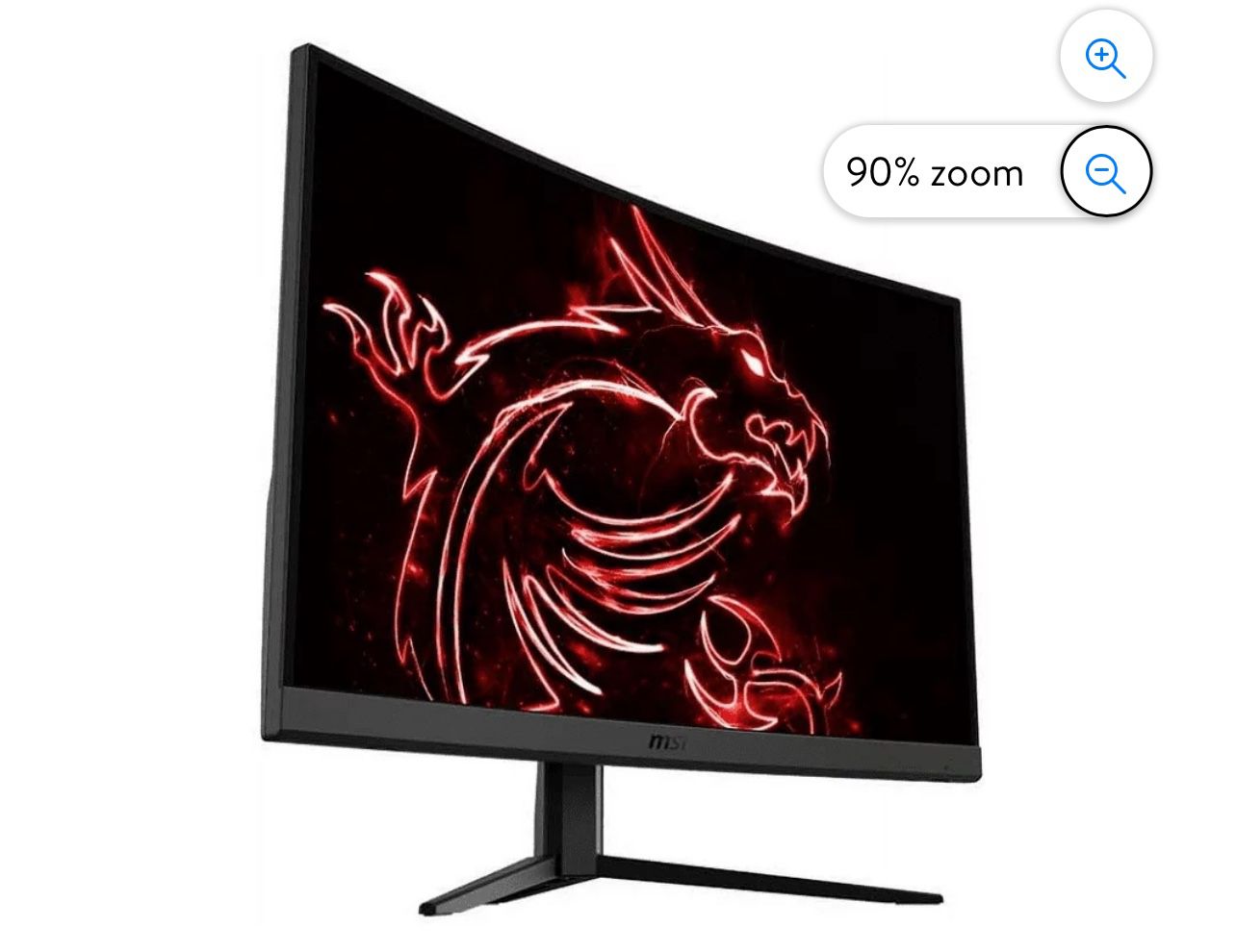 MSI 27" Curved 1920x1080 HDMI DP 144Hz 1ms FreeSync LCD Gaming Monitor 