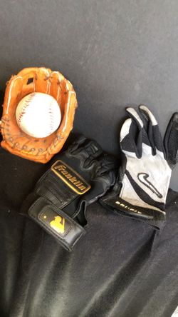 Baseball batting gloves size youth L