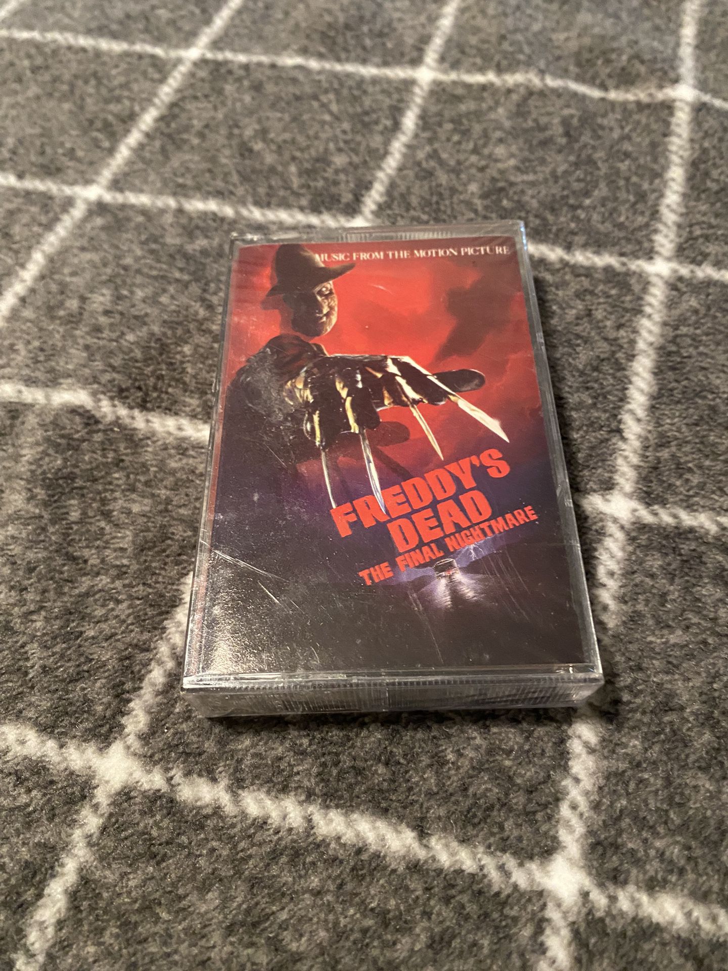 Freddys Dead Motion Soundtrack Cassette Tape