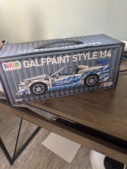 Galfpaint Style 1:14 Building Block Car MG37