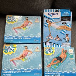 Pool Lounger. Water Mat.