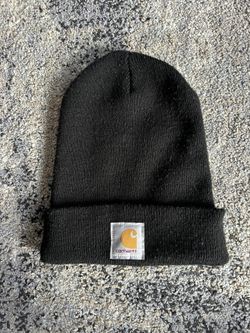  Black Carhartt beanie 