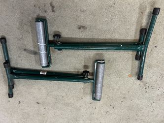 Roller supports for wood working