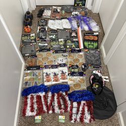 Halloween decoration lot