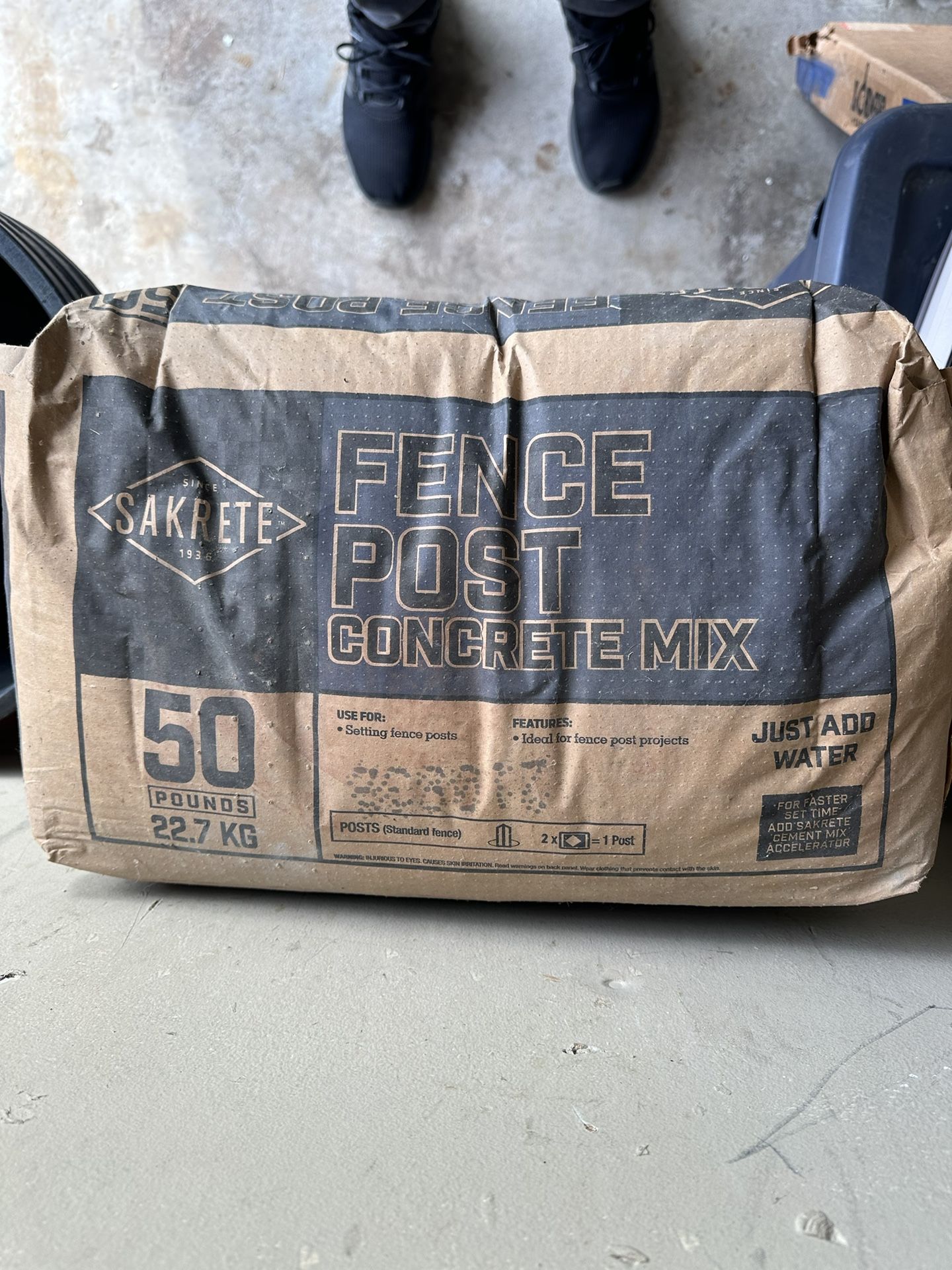 Sakrete Fence Post Concrete Mix 50 Lbs for Sale in Sacramento, CA OfferUp