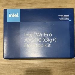 Intel WiFi 6 Gig+ AX200 Adapter